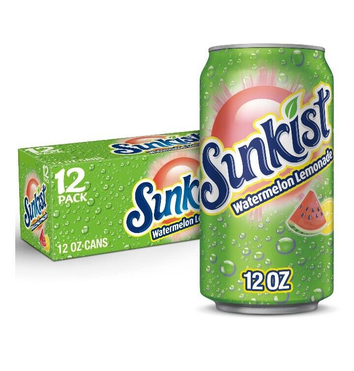 Sunkist WATERMELON LEMONADE Soda